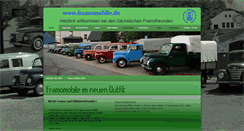 Desktop Screenshot of framomobile.de